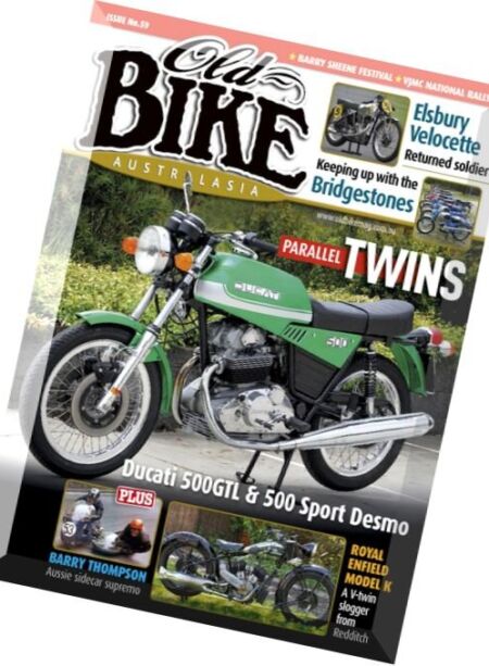 Old Bike Australasia – Issue 59, 2016 Cover