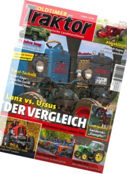 Oldtimer Traktor – Juli 2016