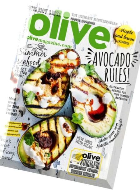 Olive Magazine – July 2016 Cover