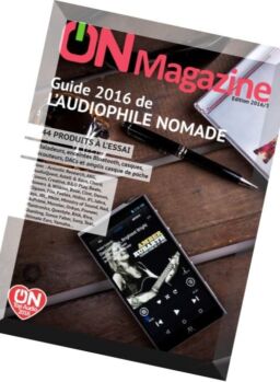 ON Magazine – Guide de l’audiophile nomade 2016