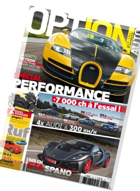 Option Auto – Juin-Juillet 2016 Cover