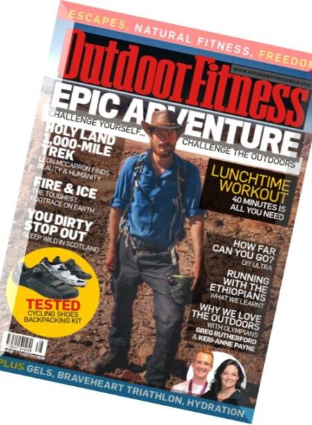 Outdoor Fitness – August 2016 Cover