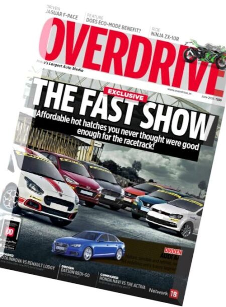 Overdrive – June 2016 Cover