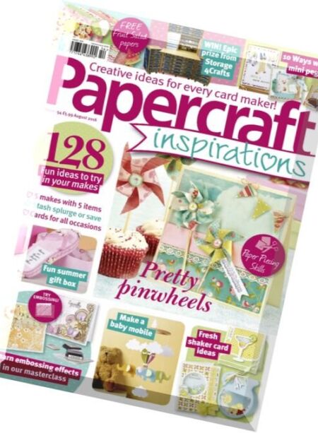 PaperCraft Inspirations – August 2016 Cover