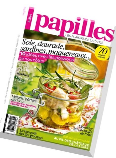 Papilles – Juillet 2016 Cover
