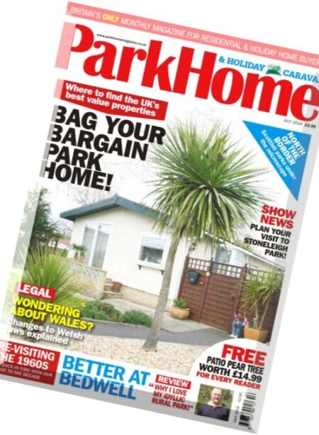 Park Home & Holiday Caravan – July 2016 Cover