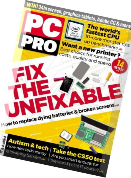 PC Pro – August 2016 Cover