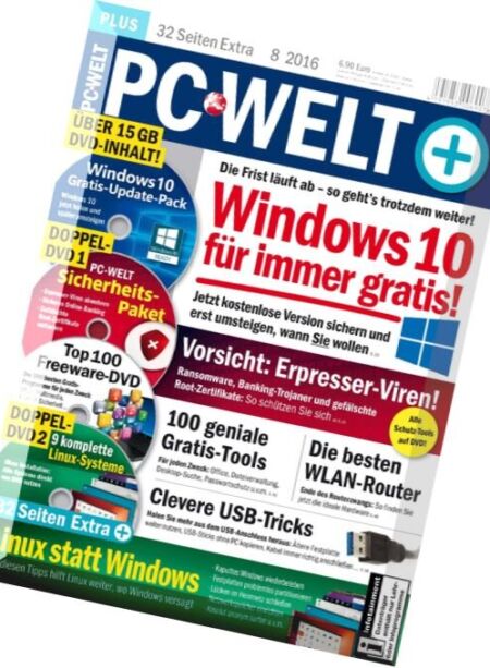 PC-Welt – August 2016 Cover
