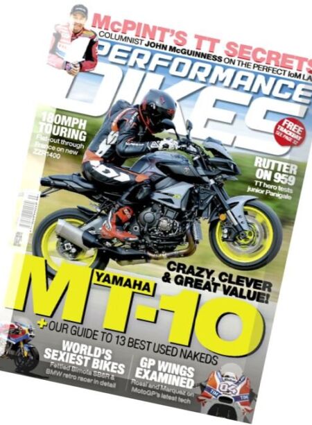 Performance Bikes – July 2016 Cover