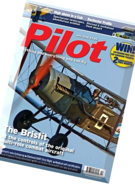 Pilot – July 2016 Cover