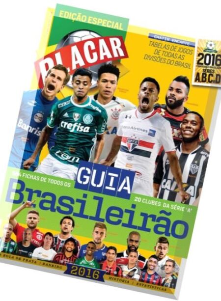Placar Brazil – Special Issue – Brasileirao 2016 Cover