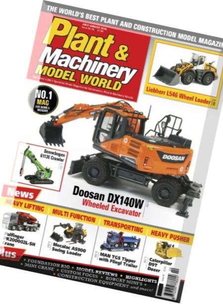 Plant & Machinery Model World – Summer 2016 Cover