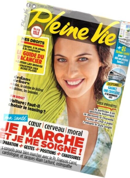 Pleine Vie – Juillet 2016 Cover