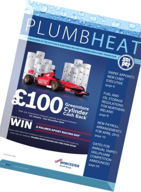 Plumb heat – Spring 2016 Cover
