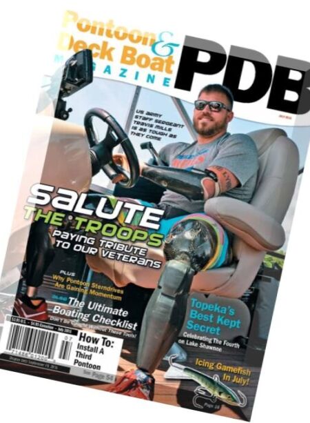 Pontoon & Deck Boat – July 2016 Cover