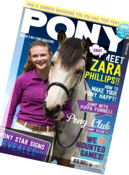 Pony Magazine – July 2016 Cover