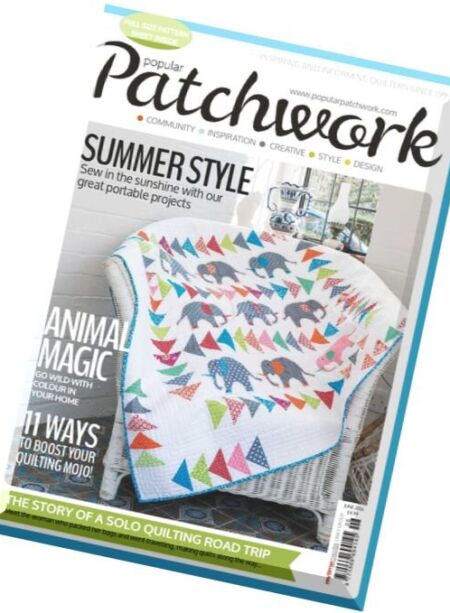 Popular Patchwork – June 2016 Cover