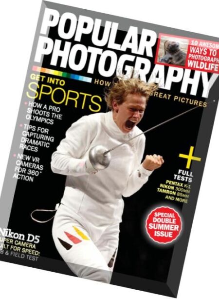 Popular Photography – July-August 2016 Cover