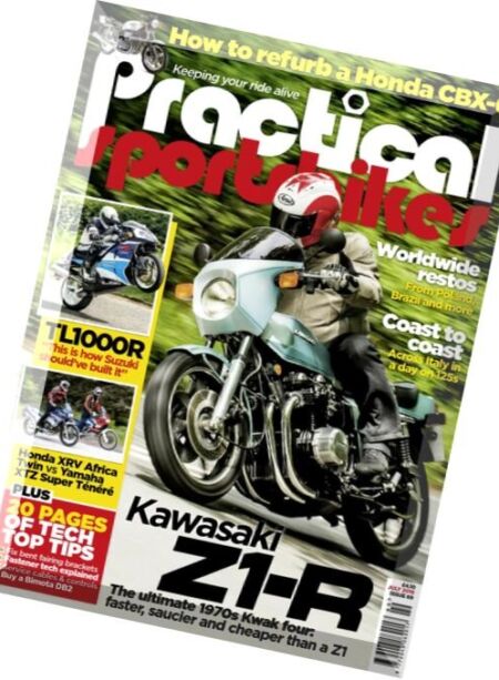 Practical Sportsbikes – July 2016 Cover