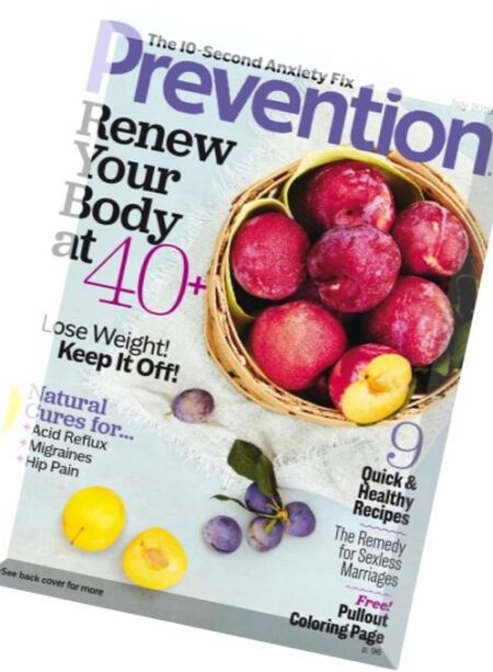 Prevention USA – July 2016 Cover