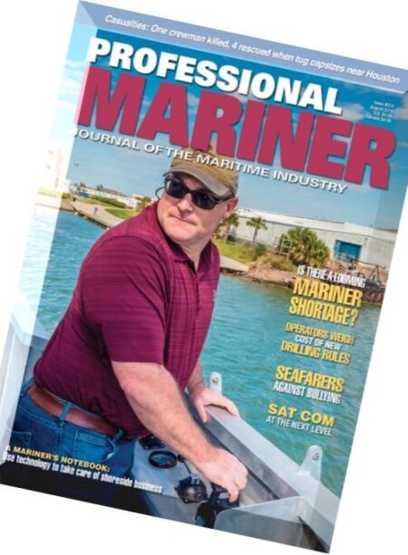 Professional Mariner – August 2016 Cover