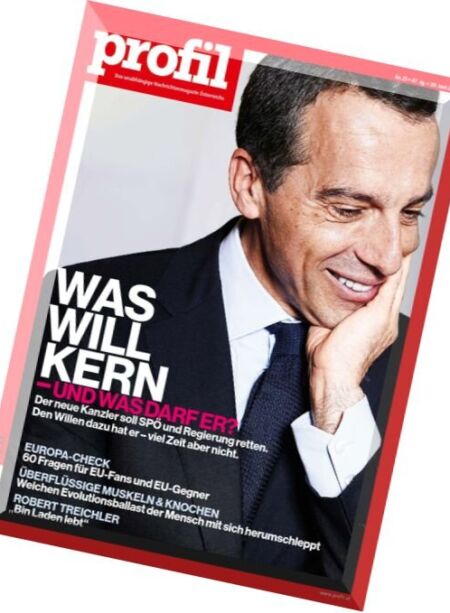 Profil – 20 Juni 2016 Cover