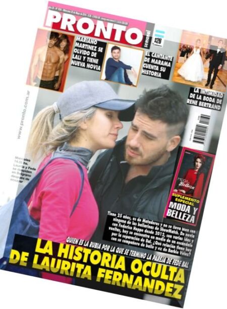 Pronto – 25 Mayo 2016 Cover