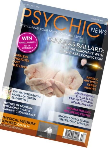 Psychic News – July 2016 Cover