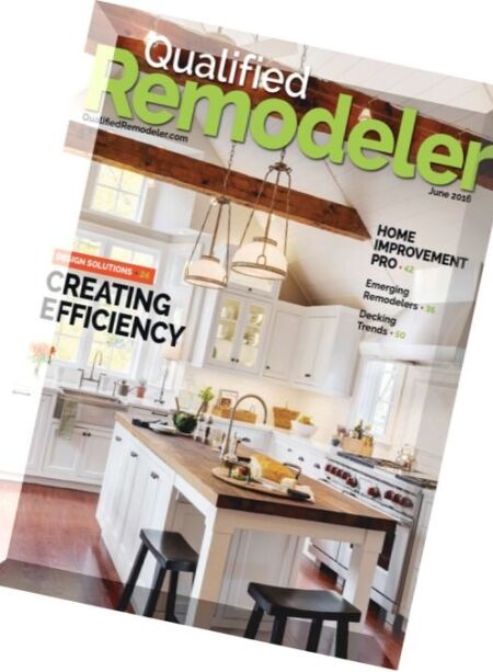 Qualified Remodeler – June 2016 Cover