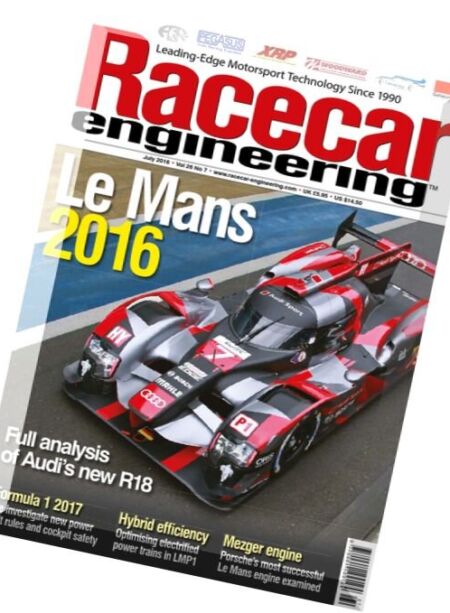 Racecar Engineering – July 2016 Cover