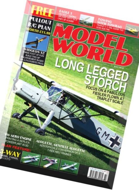 Radio Control Model World – July 2016 Cover