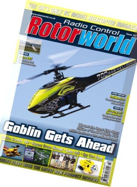 Radio Control Rotor World – Issue 123, 2016 Cover