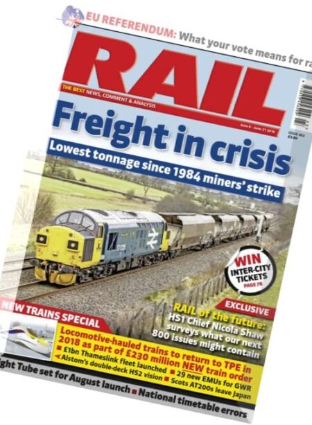 Rail – 8 June 2016 Cover