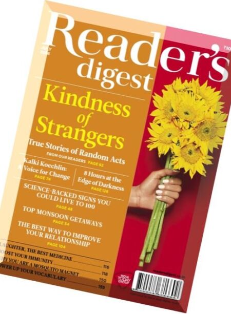 Reader’s Digest India – July 2016 Cover