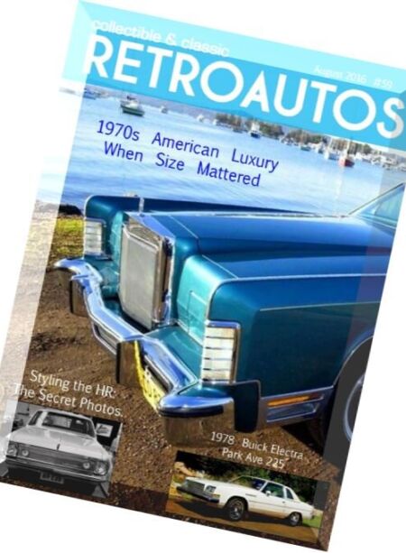 RetroAutos – August 2016 Cover