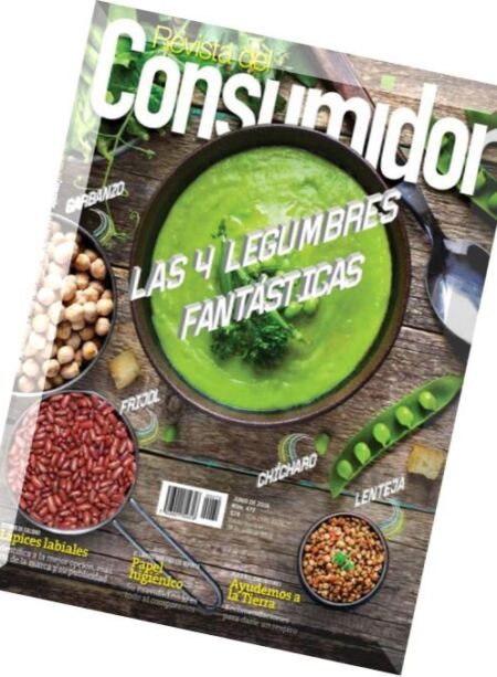 Revista del Consumidor – Junio 2016 Cover