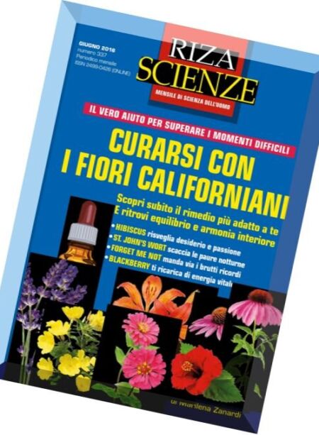 Riza Scienze – Giugno 2016 Cover