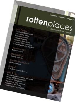 Rottenplaces Magazin – Nr.3, 2016