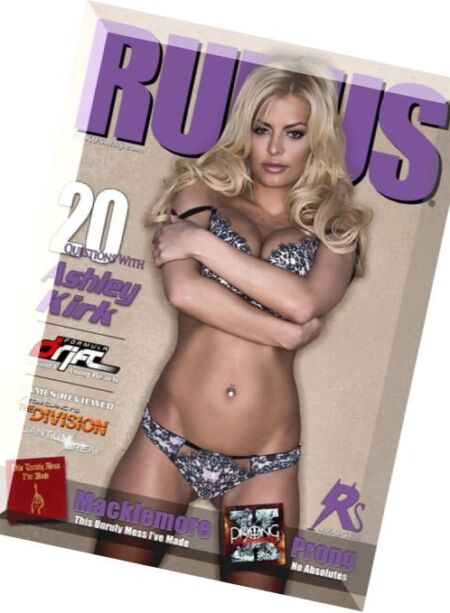 RUKUS – March-April 2016 Cover