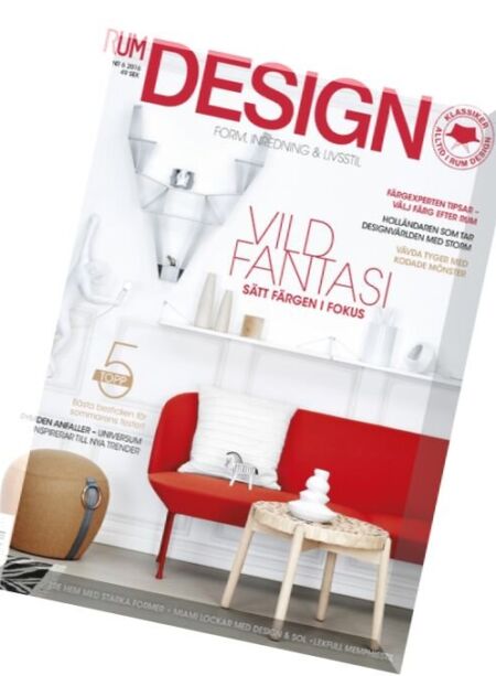 Rum Design – Nr.6 2016 Cover