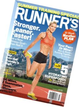 Runner’s World USA – July 2016