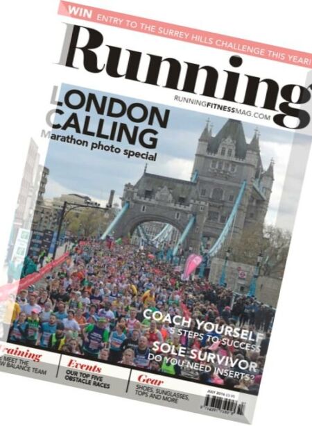 Running – July 2016 Cover