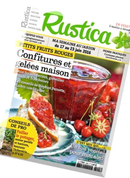Rustica – 17 au 23 Juin 2016 Cover