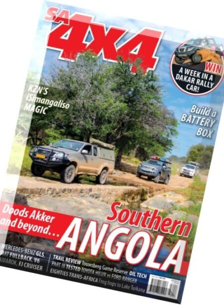 SA4x4 – July 2016 Cover
