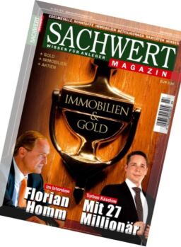 Sachwert Magazin – Nr.3 2016