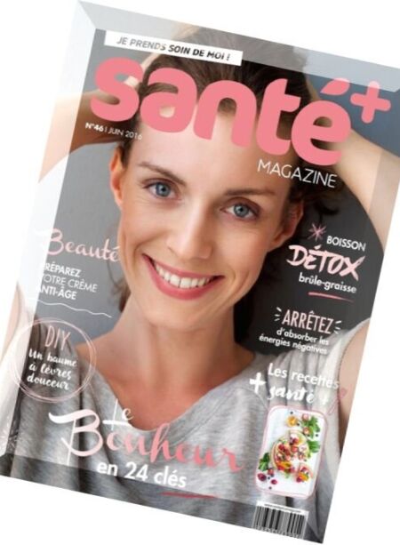 Sante + – Juin 2016 Cover
