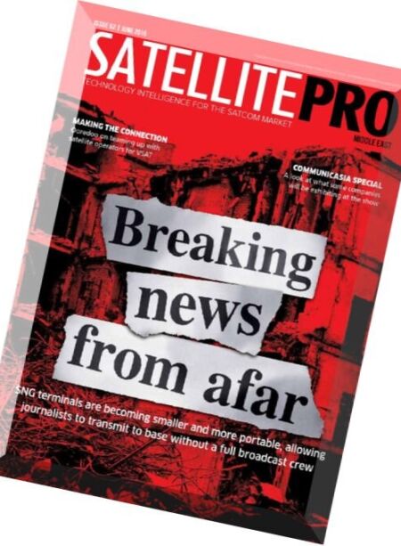 SatellitePro Middle East – June 2016 Cover
