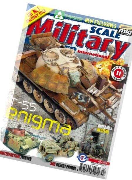 Scale Military Modeller International – July 2016 Cover