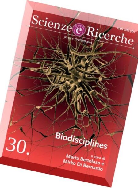 Scienze E Ricerche – 1 Giugno 2016 Cover