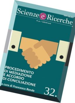 Scienze E Ricerche – 1 Luglio 2016